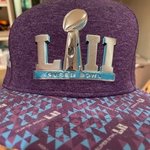 Super Bowl 52 Nick Foles Special Edition flat brim cap made in Minnesota!
